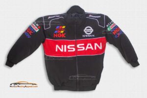Nissan Racing Jacket Black and Red Racing Jacket