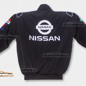 Nissan Racing Jacket Black and Red Racing Jacket
