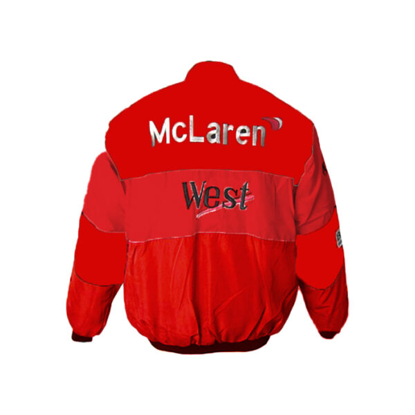 Mercedes Benz Warsteiner McLaren Racing Jacket Red