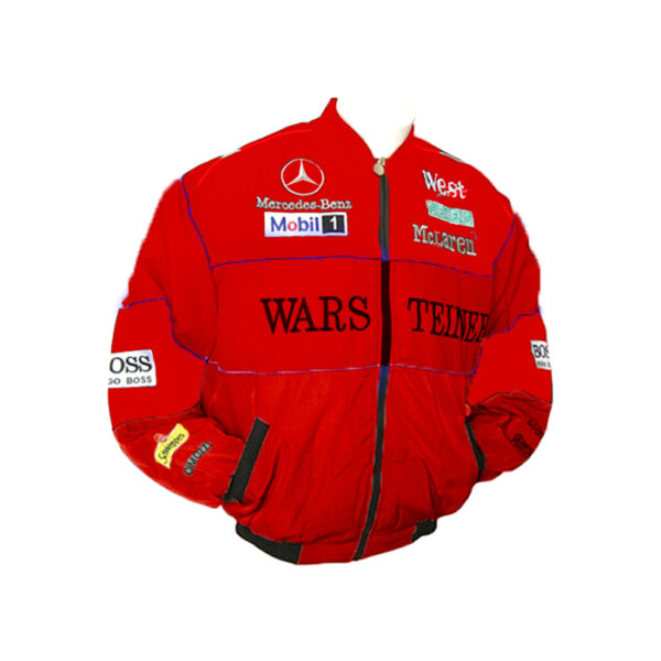 Mercedes Benz Warsteiner McLaren Racing Jacket Red