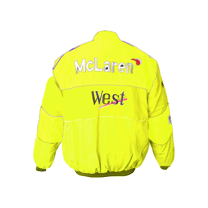 Mercedes Benz Warsteiner McLaren Racing Jacket Yellow