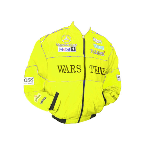 Mercedes Benz Warsteiner McLaren Racing Jacket Yellow