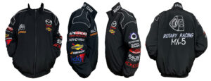 Mazda MX5 Racing Jacket Black, NASCAR Jacket