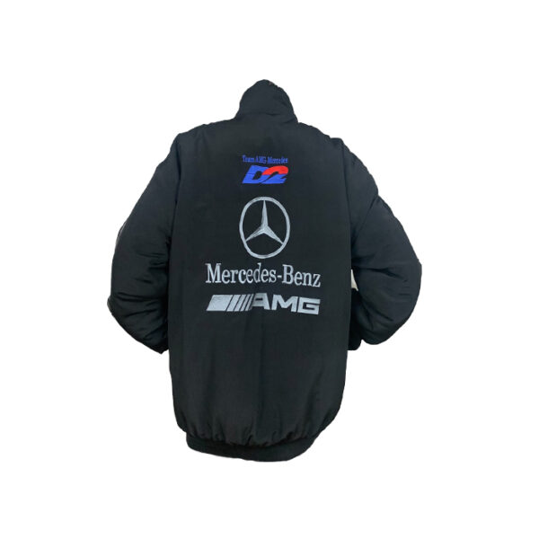 Mercedes Benz AMG Racing Jacket Black, NASCAR Jacket