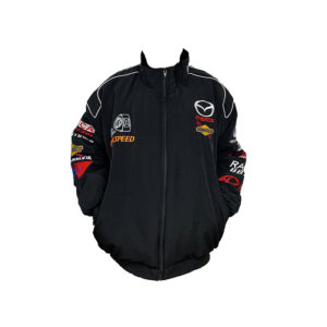 Mazda MX5 Racing Jacket Black, NASCAR Jacket