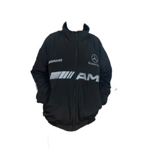 Mercedes Benz AMG Racing Jacket Black, NASCAR Jacket