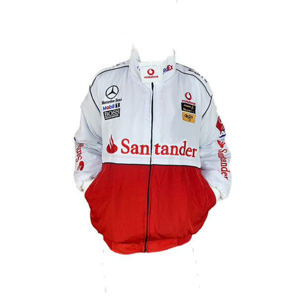 Mercedes Benz, Warsteiner McLaren, Racing Jacket, White Red