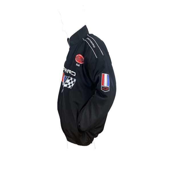 Camaro Racing Jacket Black, NASCAR Jacket