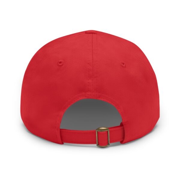 Corvette C7, Red, Personalized Hats, Custom Hats, Custom Company Hats, Business, Teams, Event Hats Dad Hat with Leather Patch - Image 3