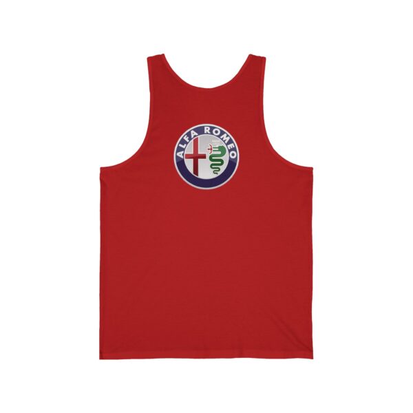 Alfa Romeo Unisex Jersey Tank - Image 8