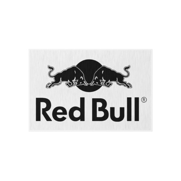Red Bull Logo Outdoor Rug
