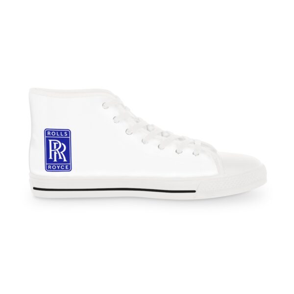 Rolls Royce Men's High Top Sneakers - Image 4