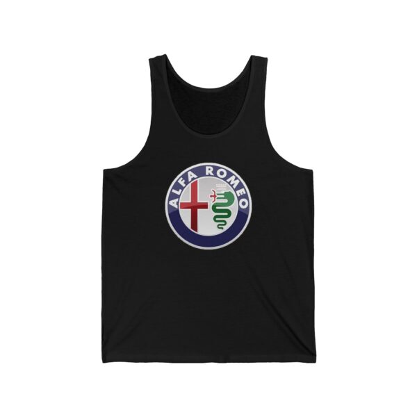 Alfa Romeo Unisex Jersey Tank - Image 3