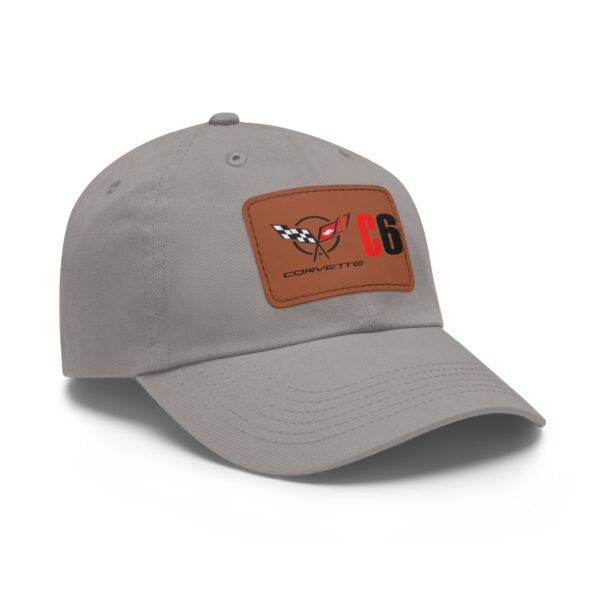 Corvette C7, Personalized Hats, Custom Hats, Custom Company Hats, Business, Teams, Event Hats Dad Hat with Leather Patch - Image 10