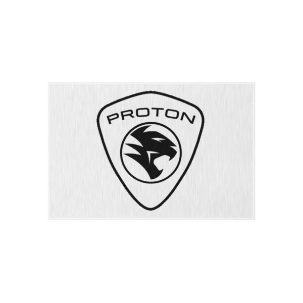 Proton Logo Outdoor Rug, Custom doormat, personalised doormat, personalized Rug, monogram rug, housewarming, closing gift, Custom Rug