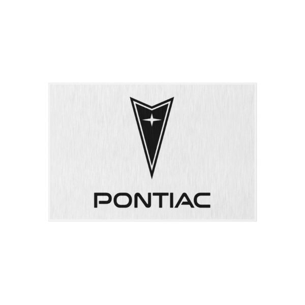 Pontiac Logo Outdoor Rug, Custom doormat, personalised doormat, personalized Rug, monogram rug, housewarming gift, closing gift, Custom Rug
