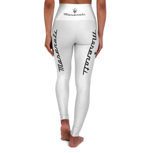 Maserati High Waisted Yoga Leggings (AOP) - Image 2