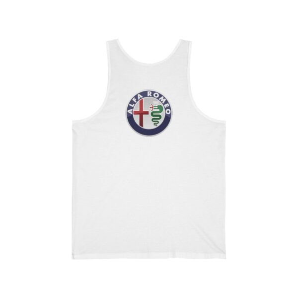 Alfa Romeo Unisex Jersey Tank - Image 2