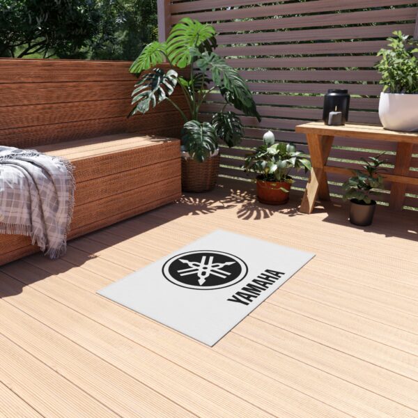 Yamaha Logo Outdoor Rug - Image 3