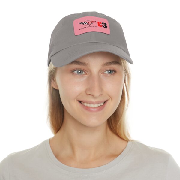 Corvette  C3, Personalized Hats, Custom Hats, Custom Company Hats, Business, Teams, Event Hats Dad Hat with Leather Patch - Image 16