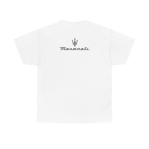 Maserati Unisex Heavy Cotton Tee - Image 2