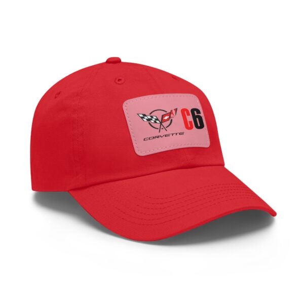 Corvette C7, Personalized Hats, Custom Hats, Custom Company Hats, Business, Teams, Event Hats Dad Hat with Leather Patch - Image 46