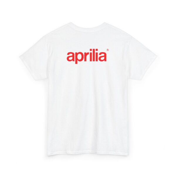 Aprilia  Unisex Heavy Cotton Tee - Image 4