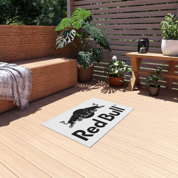 Red Bull Logo Outdoor Rug - Image 3