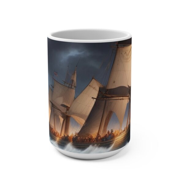Titanic Ship Coffee Mug celebration Coffee Ceramic Mug, Coffee mug, Coffee mug, celebration ceramic mug, White ceramic mug, 15oz