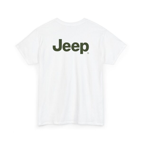 Jeep Unisex Heavy Cotton Tee - Image 4