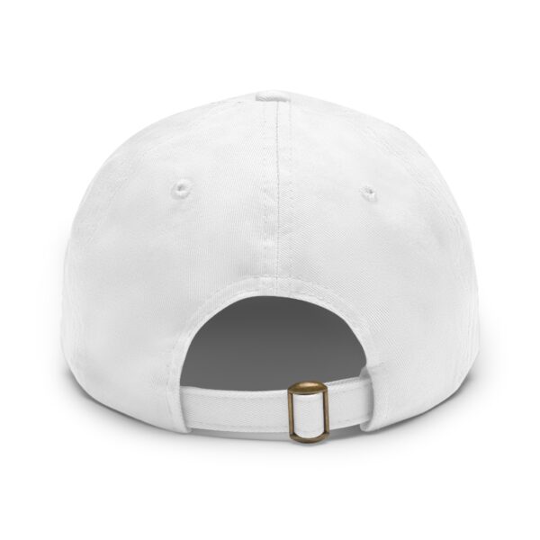 Copy of Corvette C7, White, Personalized Hats, Custom Hats, Custom Company Hats, Business, Teams, Event Hats Dad Hat with Leather Patch - Image 7