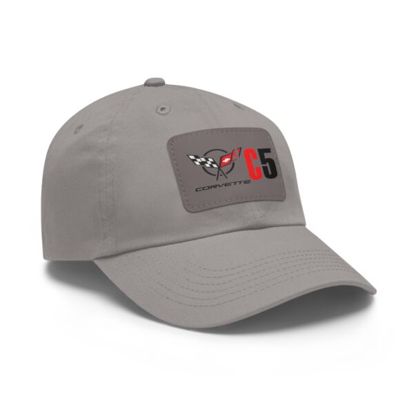 Corvette C5, Personalized Hats, Custom Hats, Custom Company Hats, Business, Teams, Event Hats Dad Hat with Leather Patch - Image 6