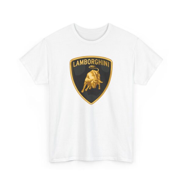 Lamborghini Unisex Heavy Cotton Tee - Image 3