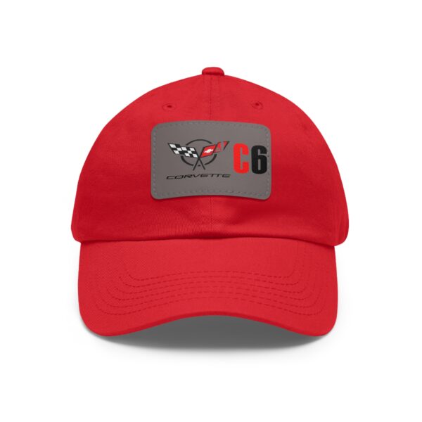 Corvette C7, Personalized Hats, Custom Hats, Custom Company Hats, Business, Teams, Event Hats Dad Hat with Leather Patch - Image 37