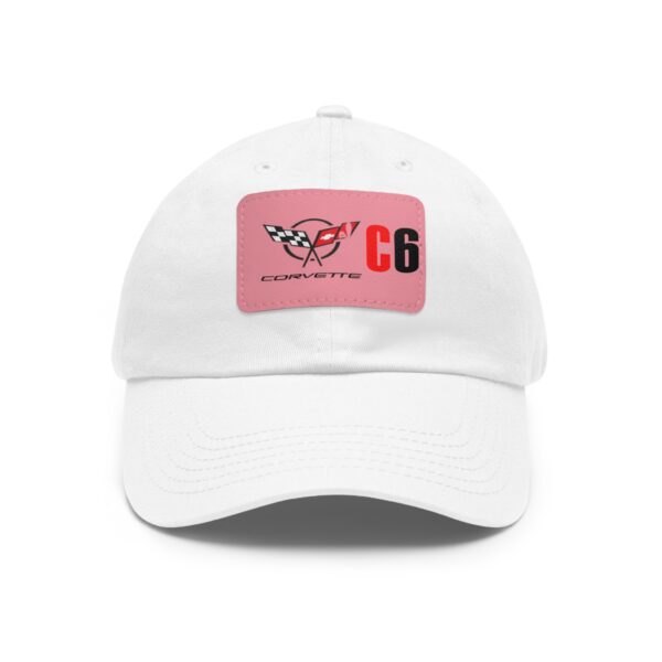 Corvette C7, Personalized Hats, Custom Hats, Custom Company Hats, Business, Teams, Event Hats Dad Hat with Leather Patch - Image 53