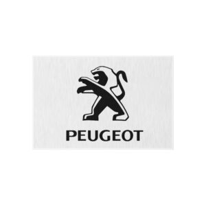 Peugeot Logo Outdoor Rug