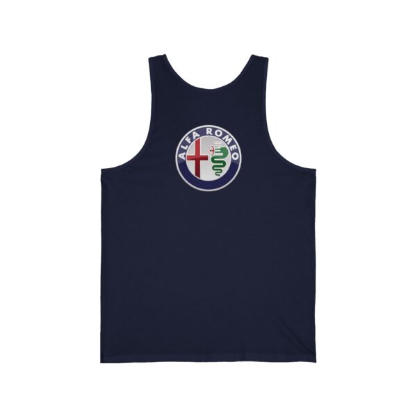 Alfa Romeo Unisex Jersey Tank - Image 6