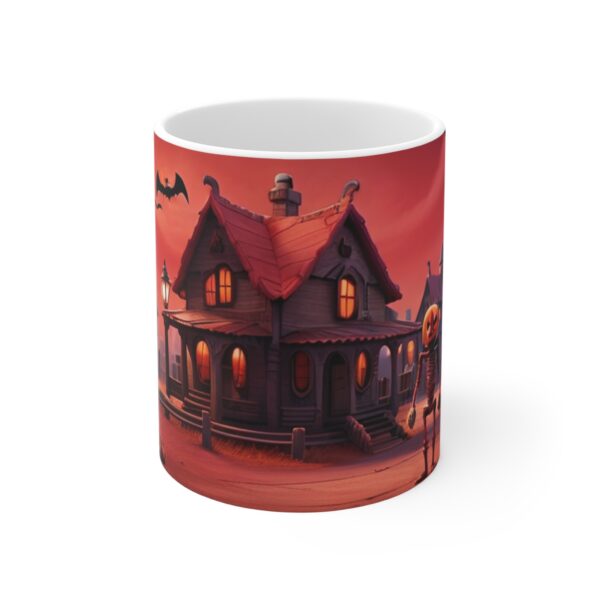 Halloween Coffee Ceramic Mug, halloween Coffee cap, halloween Coffee mug, Coffee mug, ceramic mug, White ceramic mug, 11oz