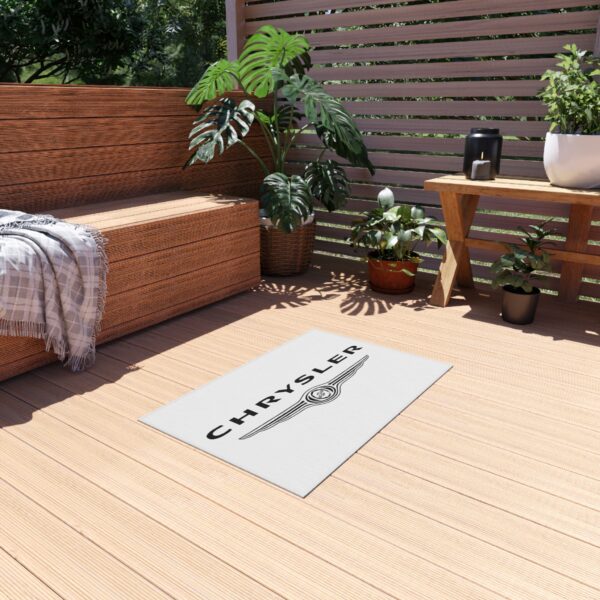 Chrysler Logo Outdoor Rug, Custom doormat, personalised doormat, personalized Rug, monogram rug, housewarming, closing gift, Custom Rug - Image 3