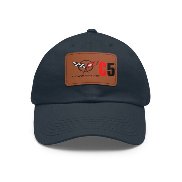 Corvette C5, Personalized Hats, Custom Hats, Custom Company Hats, Business, Teams, Event Hats Dad Hat with Leather Patch - Image 29