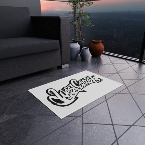 West Coast Logo Outdoor Rug, Custom doormat, personalised doormat, personalized Rug, monogram rug, housewarming, closing gift, Custom Rug - Image 4