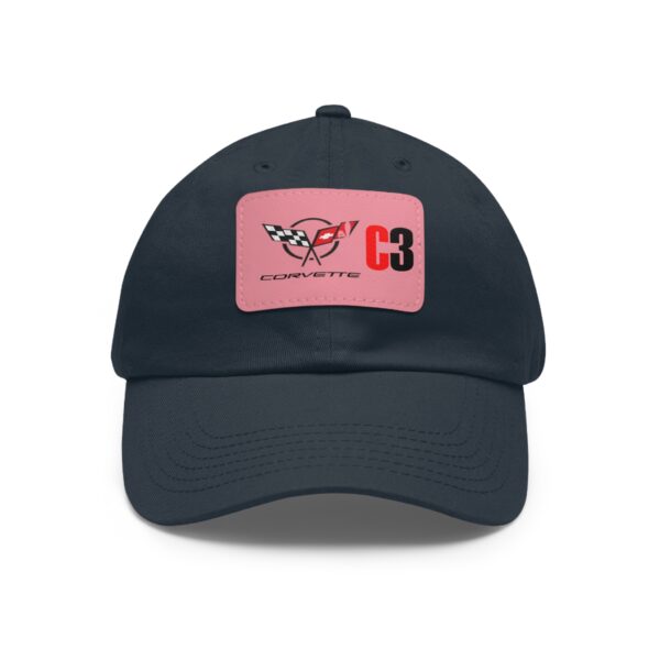 Corvette  C3, Personalized Hats, Custom Hats, Custom Company Hats, Business, Teams, Event Hats Dad Hat with Leather Patch - Image 33