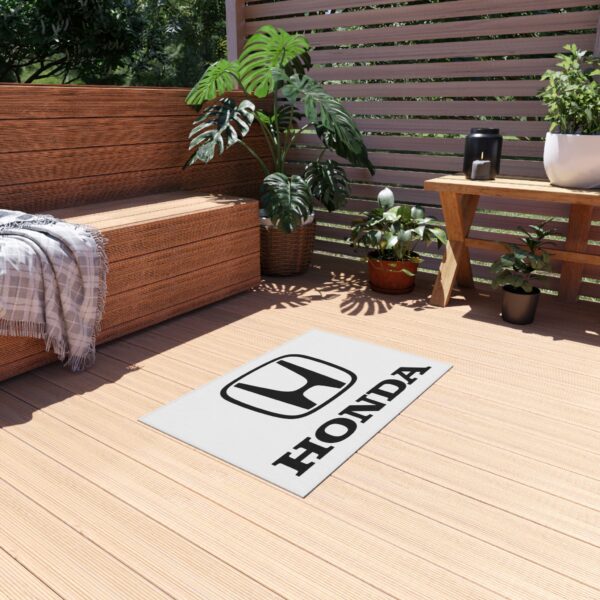 Honda Logo Outdoor Rug, Custom doormat, personalised doormat, personalized Rug, monogram rug, housewarming gift, closing gift, Custom Rug - Image 3