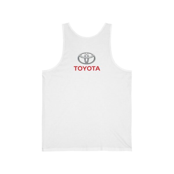Toyota Unisex Jersey Tank - Image 2