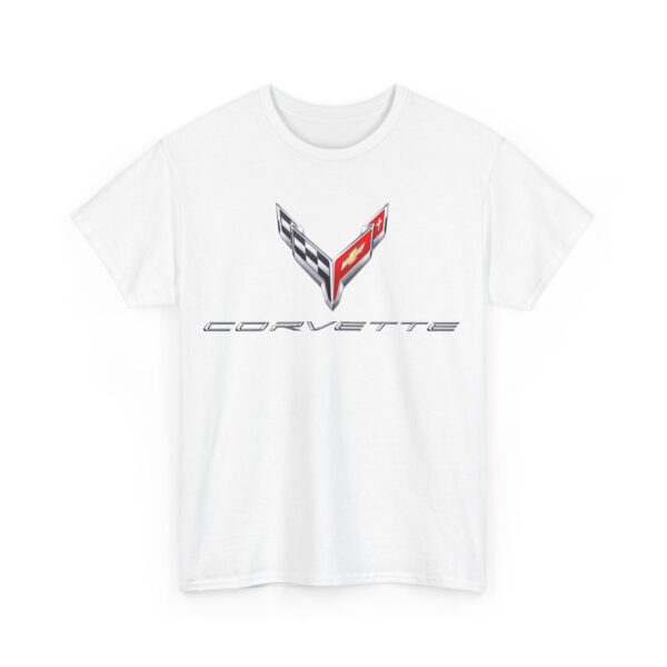 Corvette Unisex Heavy Cotton Tee - Image 3