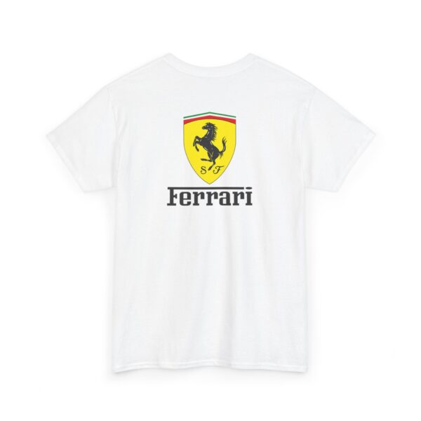 Ferrari Unisex Heavy Cotton Tee - Image 4