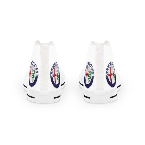 Alfa Romeo Men's High Top Sneakers - Image 3