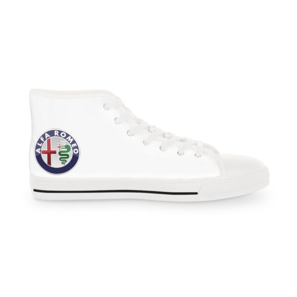 Alfa Romeo Men's High Top Sneakers - Image 4