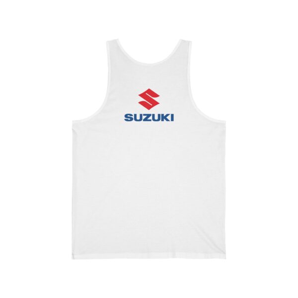 Suzuki Unisex Jersey Tank - Image 2