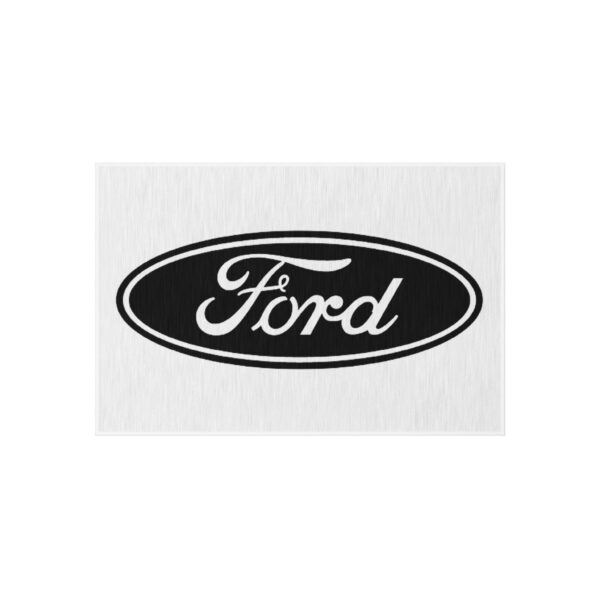 Ford Logo Outdoor Rug, Custom doormat, personalised doormat, personalized Rug, monogram rug, housewarming, closing gift, Custom Rug